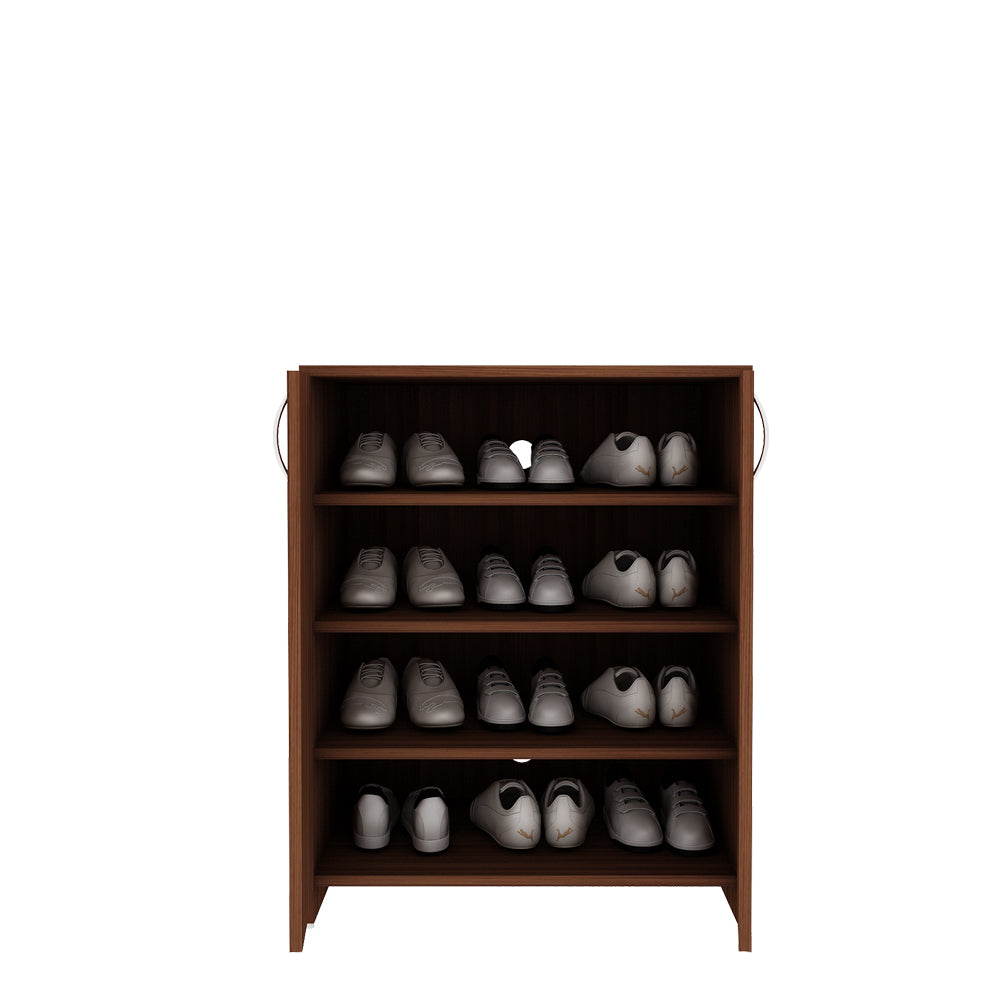 Sole Small Shoe Rack | Walnut
