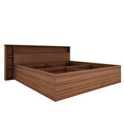 Axel King Bed - Walnut