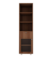 Solicitor Compact Bookshelf - Walnut