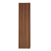 Lazel 4 Door Wardrobe - Walnut