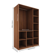 Starling 3 Door Wardrobe - Walnut