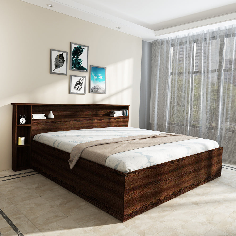 Axel King Bed - Wenge