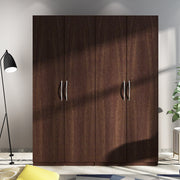 Bison 4 Door Wardrobe - Wenge