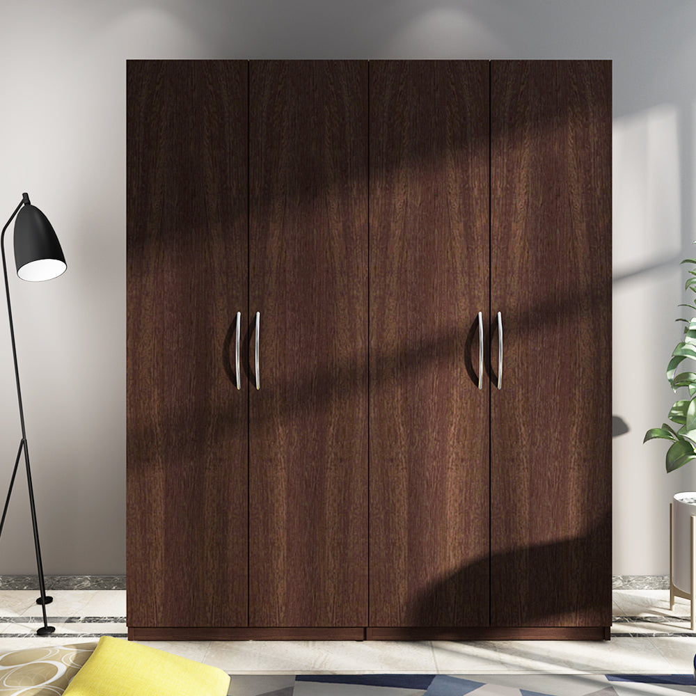 Bison 4 Door Wardrobe - Wenge
