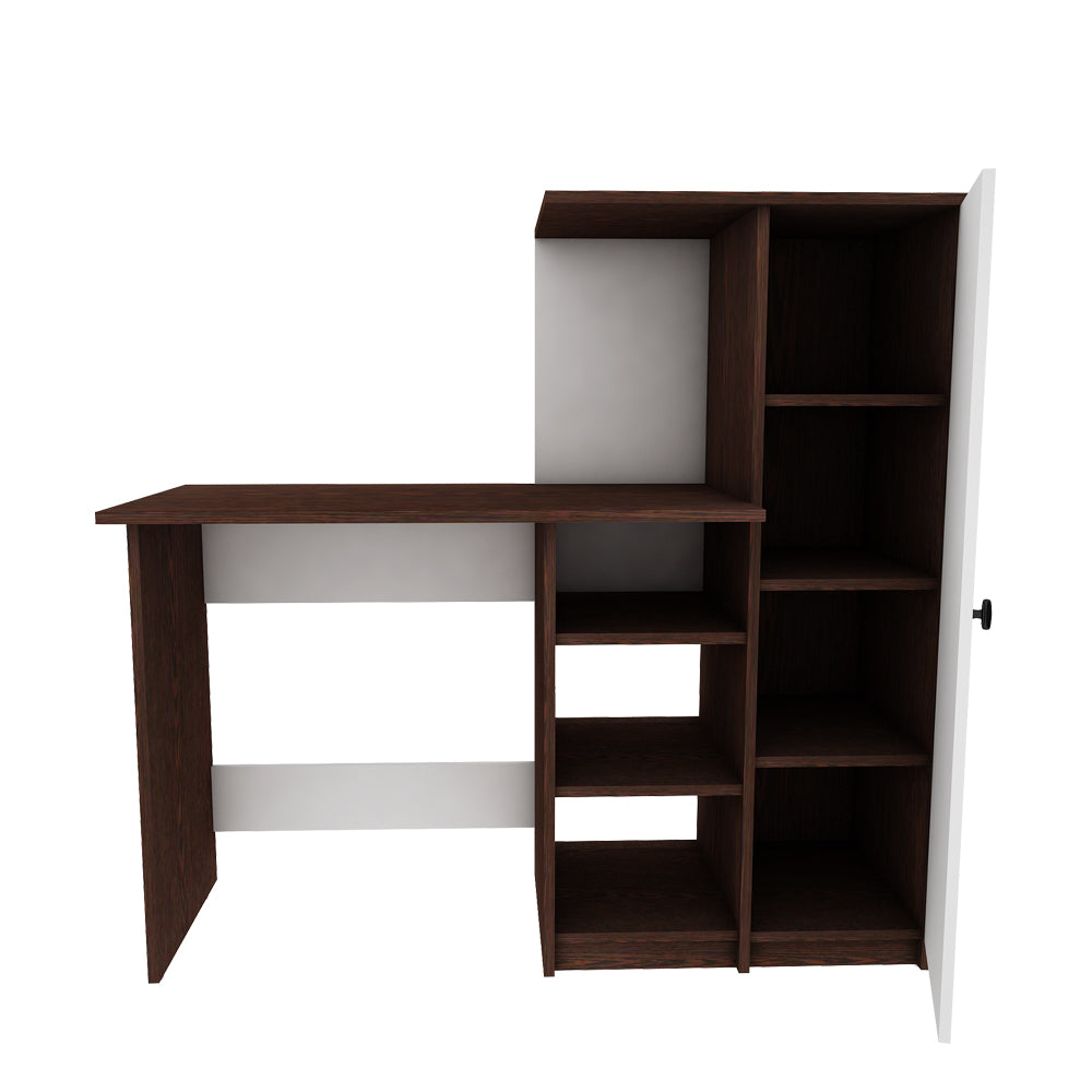 Marvel Home Office Table | Wenge White