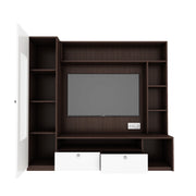 Casper TV Unit | Wenge and Frosty White |  55 inches TV