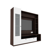 Casper TV Unit | Wenge and Frosty White |  55 inches TV