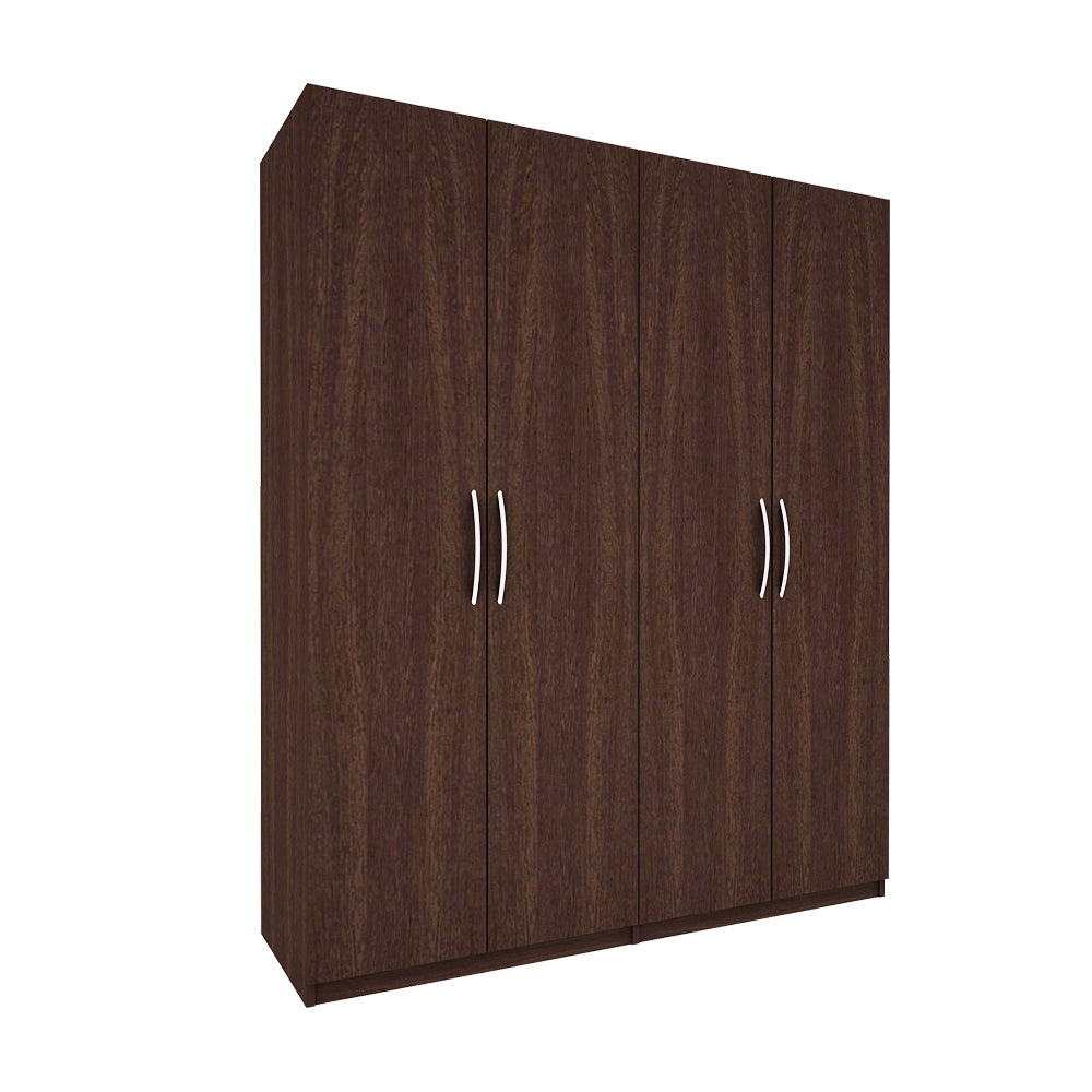 Bison 4 Door Wardrobe - Wenge