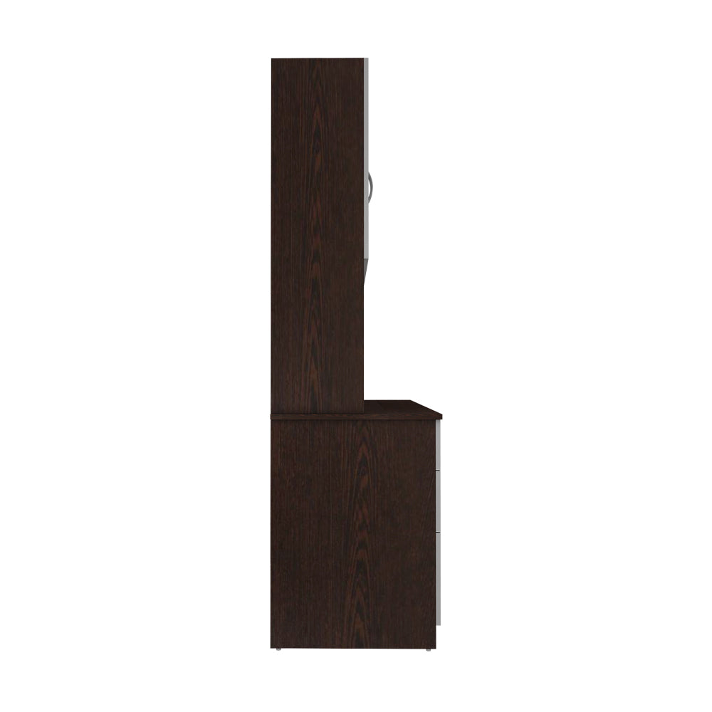 Arizona Crockery Unit | Wenge and Frosty White