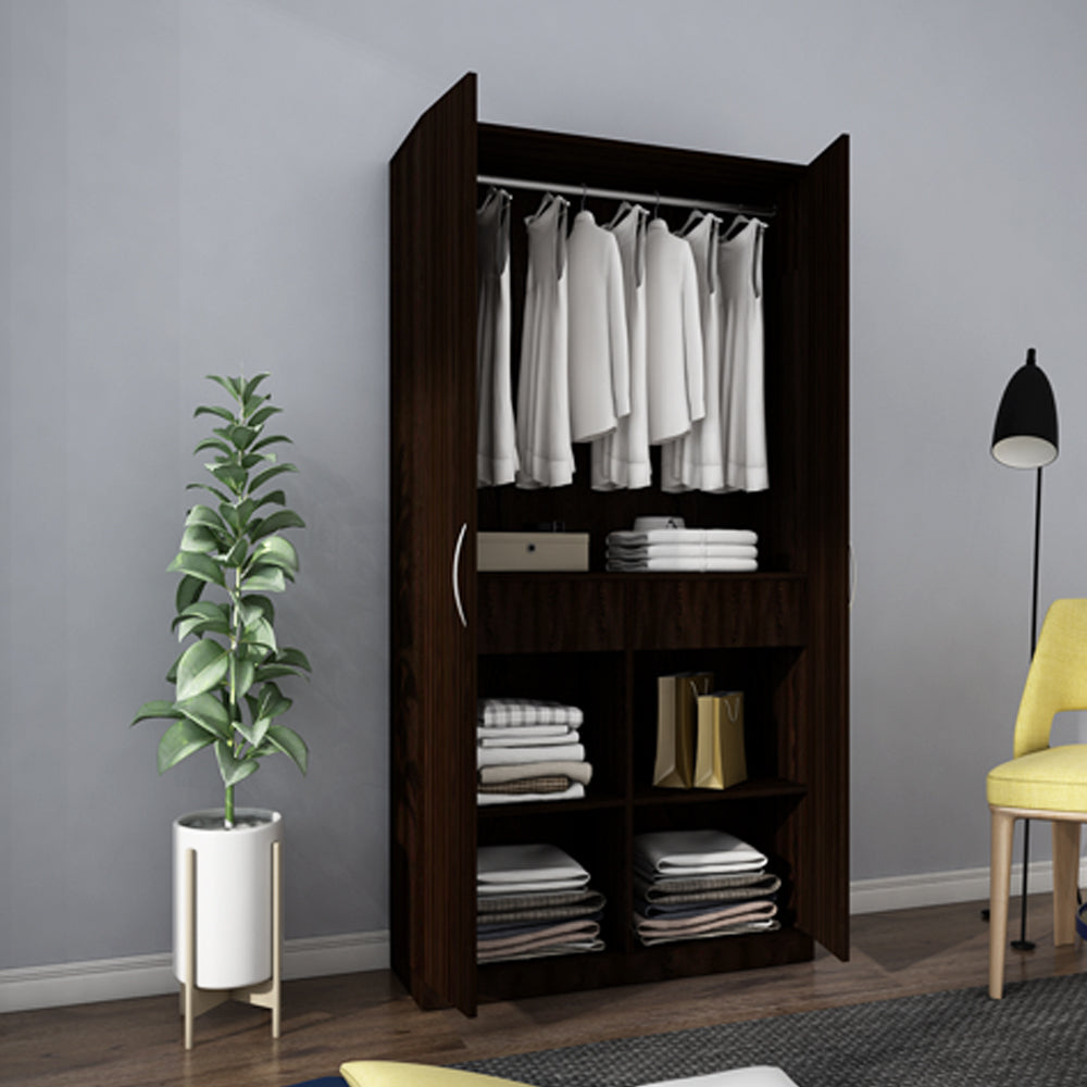 Flora 2 Door Wardrobe - Wenge