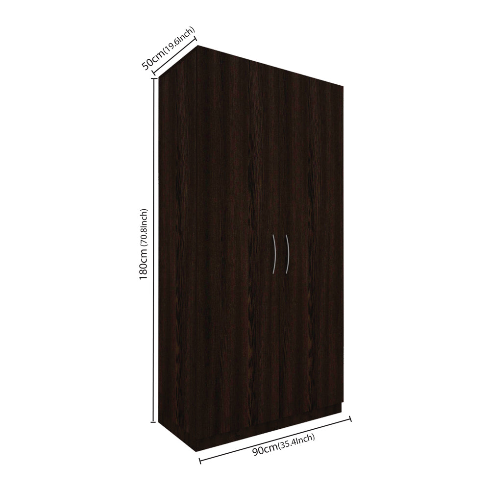 Flora 2 Door Wardrobe - Wenge